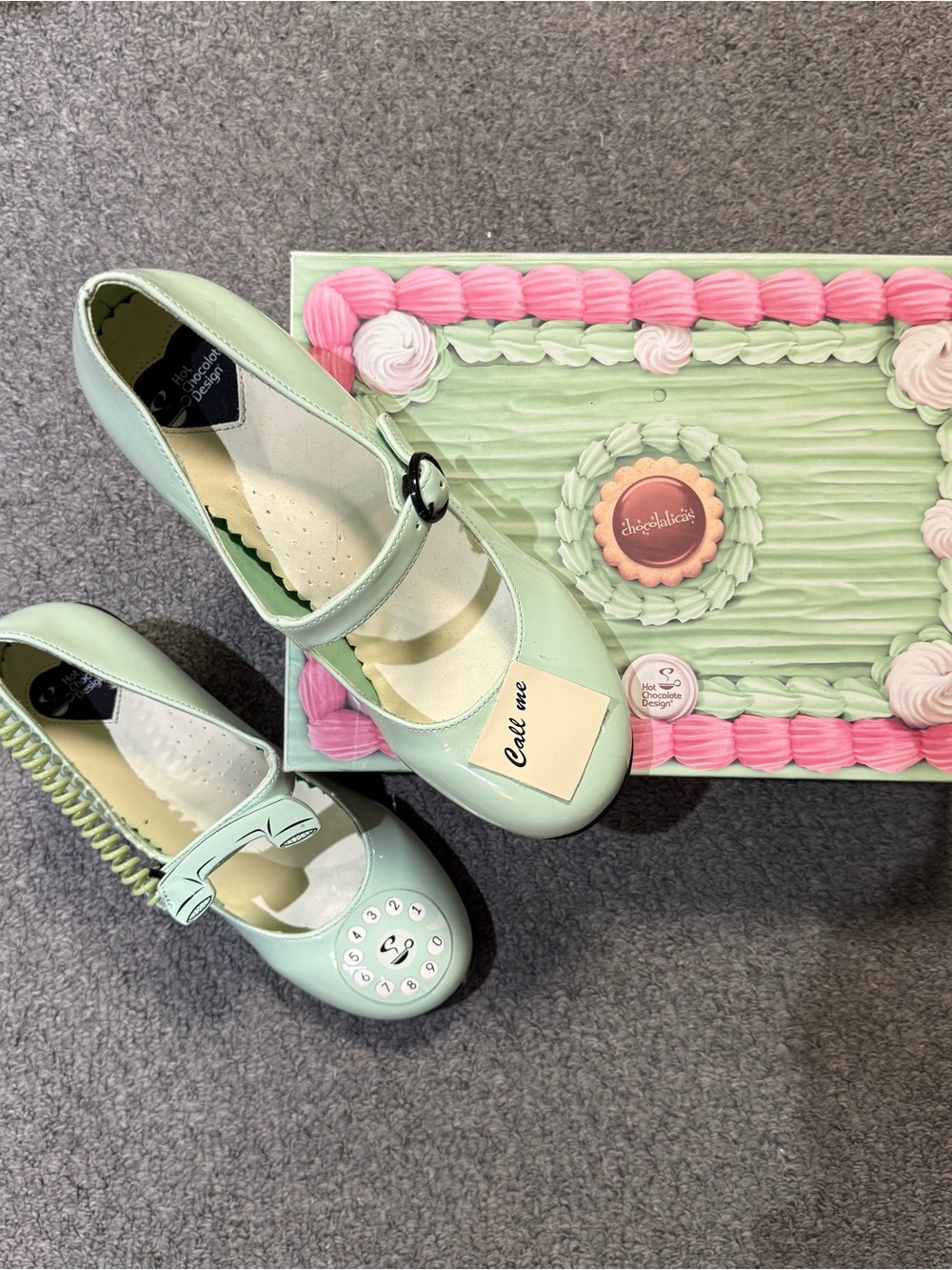 Vintage-Inspired Mint Green Mary Jane Heels